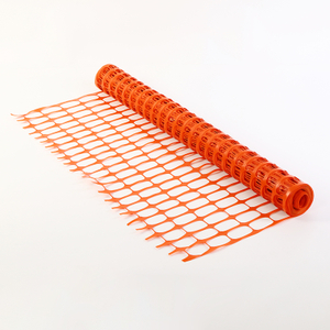 Kunststoff Orange Sicherheitsbarriere Mesh Zaun 1mx50m für den Außenbereich