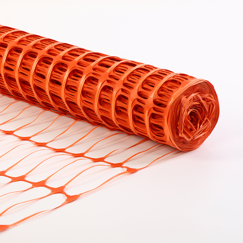 PE orange wetterfester flexibler Kunststoff-Verkehrssicherheitsgitterzaun für Baunetz